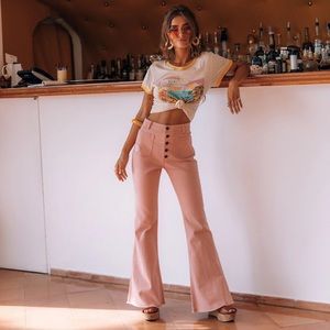 SPELL Candy Denim Flares